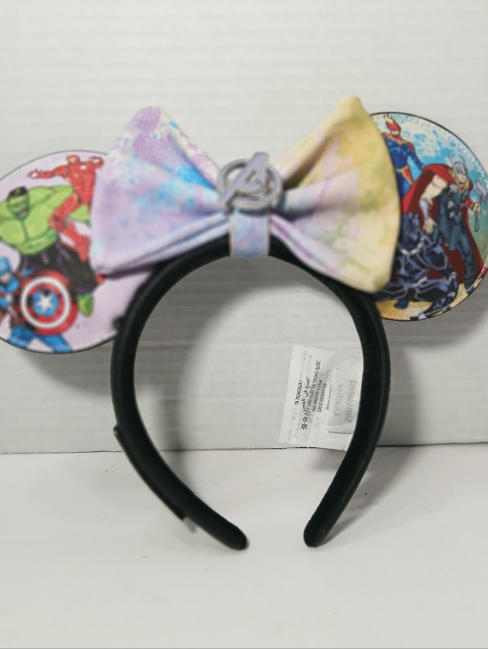 Disney Parks Loungefly Avengers Marvel Artist Series Sara Pichelli Headband Ears